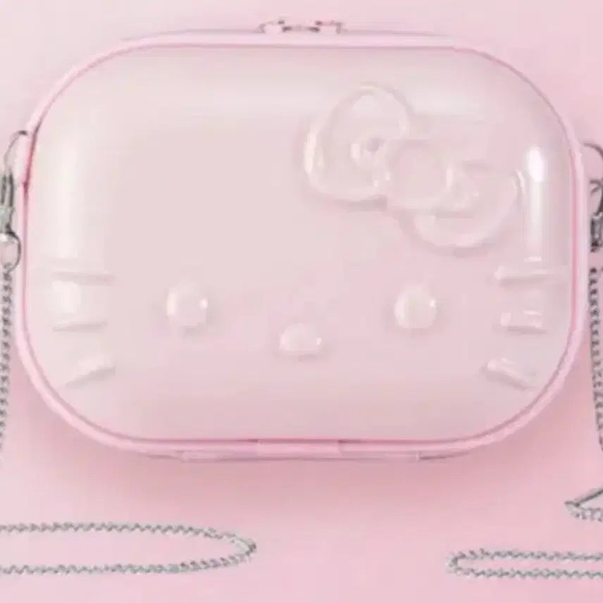 [BUNJANG] WakeMake Pink Hello Kitty Pouch Bag (Unsealed) / 단순개봉) 웨이크메이크 핑크 헬로키티 파우치 가방