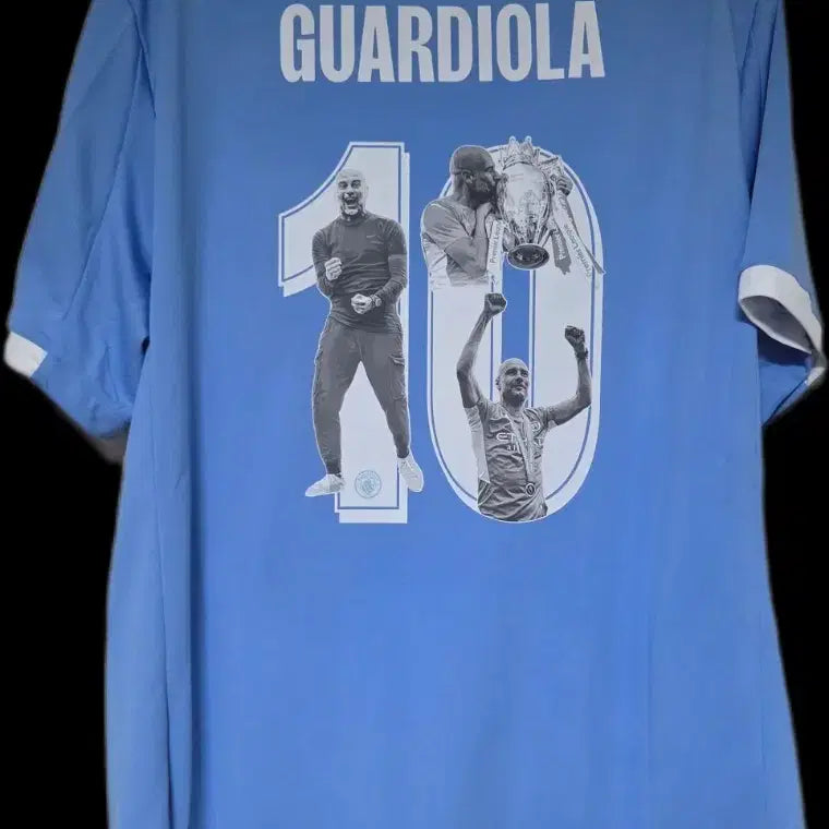 [BUNJANG] Manchester City 25/26 Home Pep Guardiola Name Set / 맨시티 25/26 홈 펩 과르디올라