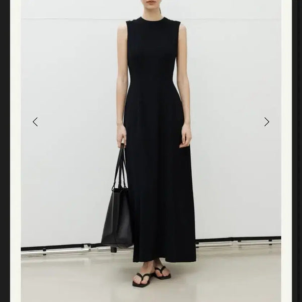 [BUNJANG] Sie 8월 Dress Black XS / Sie 시에 8월의 드레스 블랙 XS