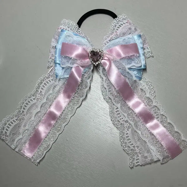 [BUNJANG] Lace Lightstick Ribbon / 레이스 응원봉 리본