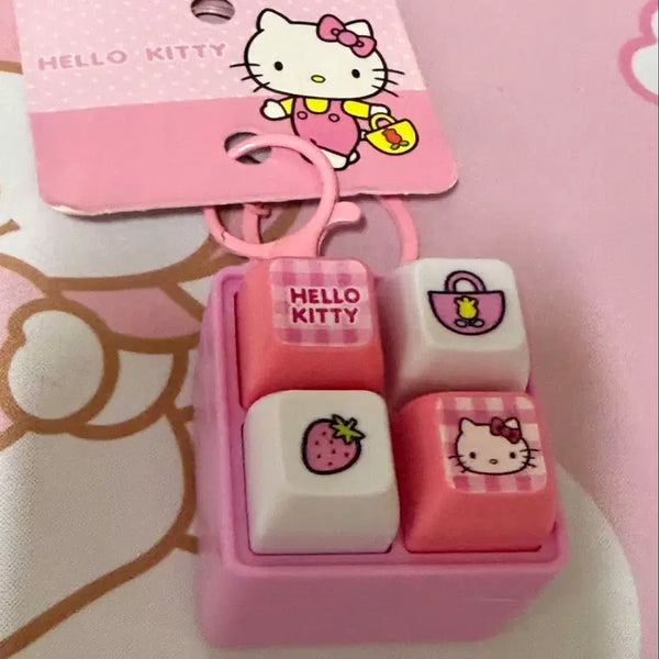 [BUNJANG] Hello Kitty 4-Keycap Set / 헬로키티 4구 키캡