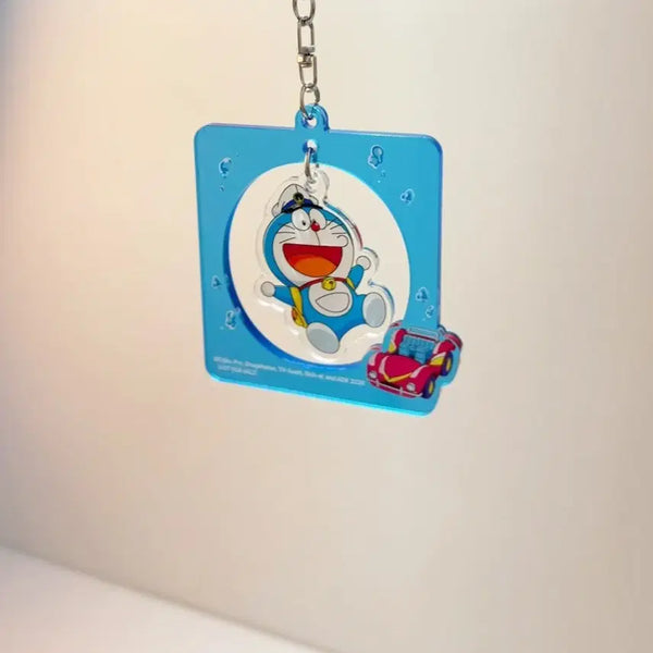 [BUNJANG] Doraemon Underwater Secret Castle Acrylic Keyring / 도라에몽 해저비밀성 아크릴 키링