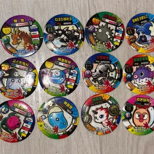 [BUNJANG] Maple Story Classic Sealed Stickers Bundle Set / 메이플 고전 원딱지 반짝테두리 일괄판매