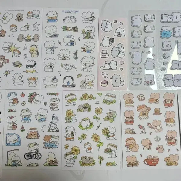 [BUNJANG] Diary Deco Sticker Set (71 pcs) / 다꾸 스티커세트