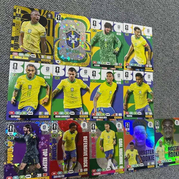 [BUNJANG] Panini World Cup Cards Brazil Bundle Set / 파니니 월드컵 카드 브라질