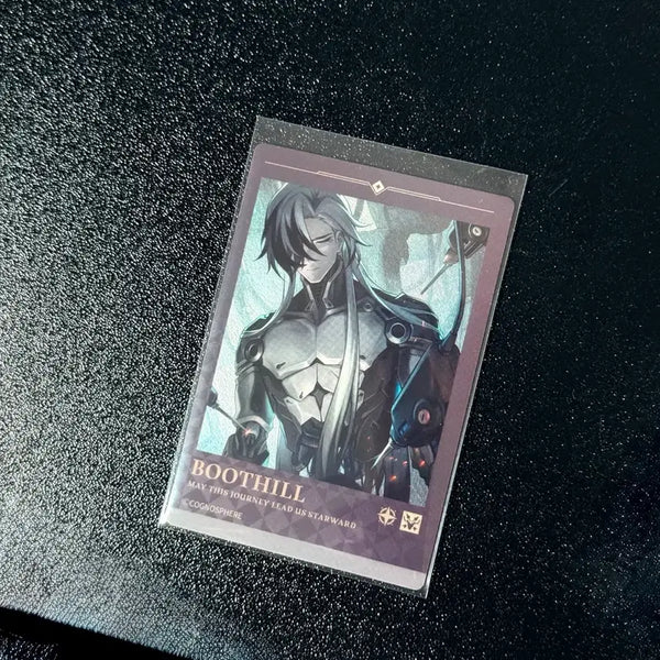 [BUNJANG] Honkai Star Rail Boothill Sushirow Collaboration Metallic Card / 붕괴 스타레일 부트힐 메탈릭 카드 특전 스시로 콜라보