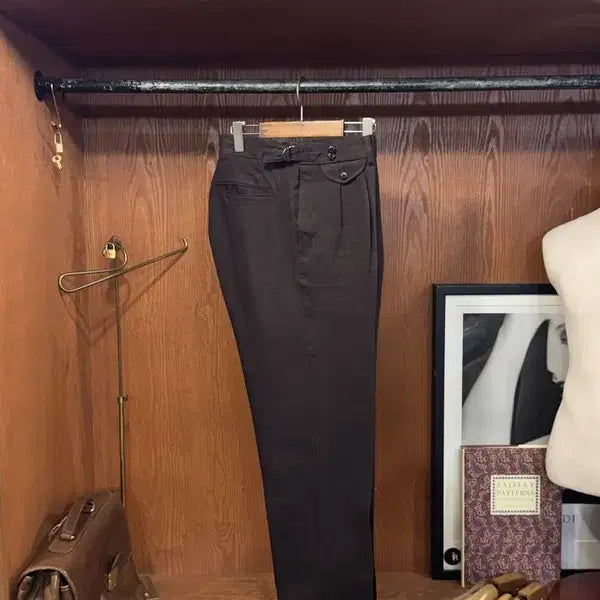 [BUNJANG] Paul Stuart Linen Trousers Pants (Size 32) / 폴스튜어트 린넨 트라우저 팬츠 32