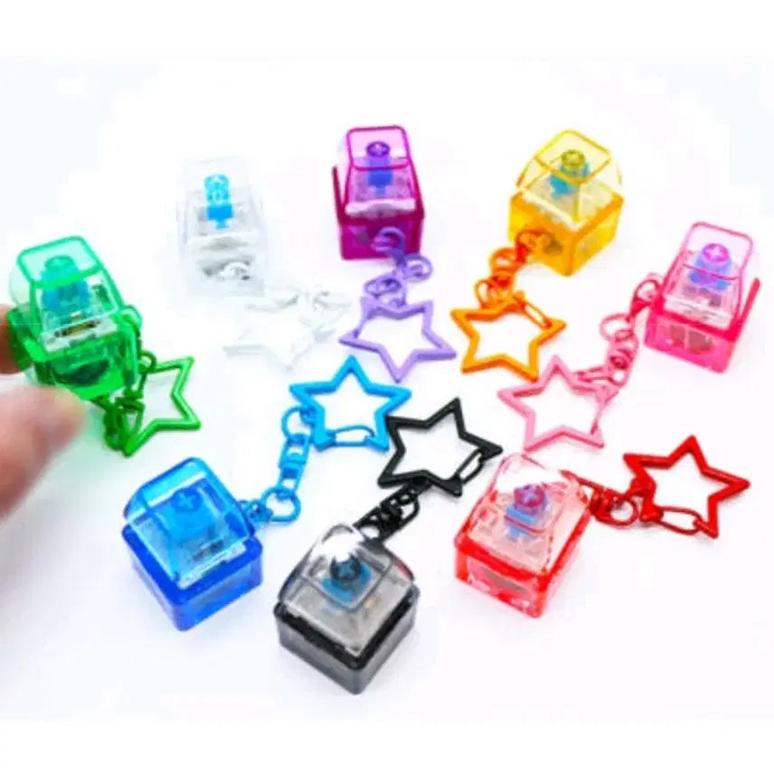 [BUNJANG] LED Keycap Keychain Gacha (Free Gift) / (사은품)LED키캡키링 2.5만이상구매시 1개서비스로 드려요