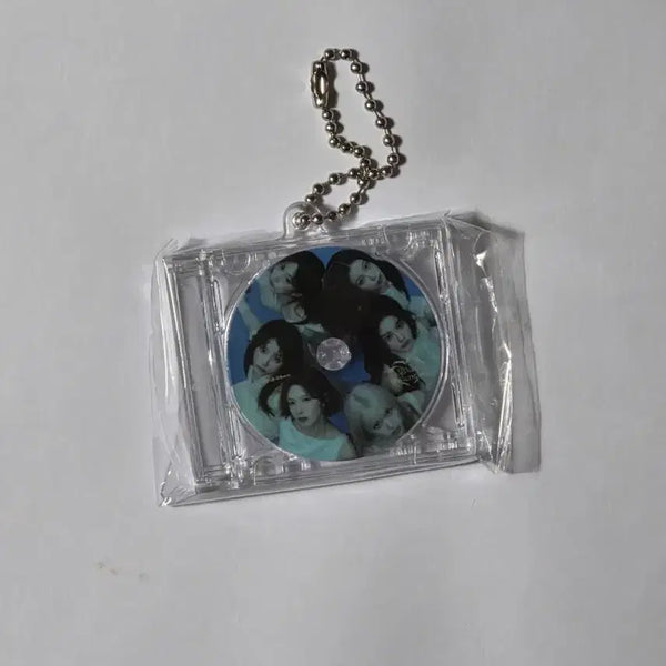 [BUNJANG] NMIXX Blackout CD Keyring / 엔믹스 / 블발CD 키링