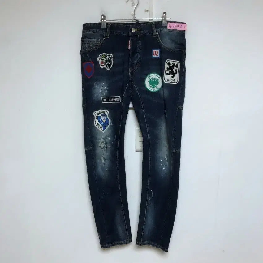 [BUNJANG] Dsquared2 Men's Jeans Size 32 / 디스퀘어드2 남성 청바지 32인치@9942