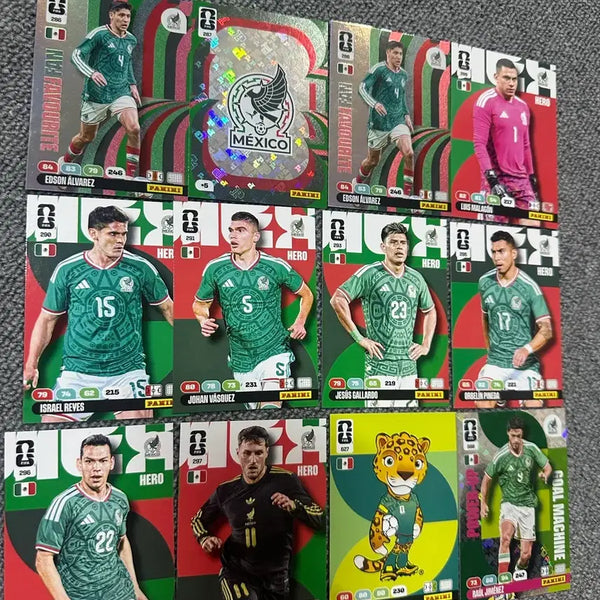 [BUNJANG] Panini World Cup Cards Mexico Bundle Set / 파니니 월드컵 카드 멕시코