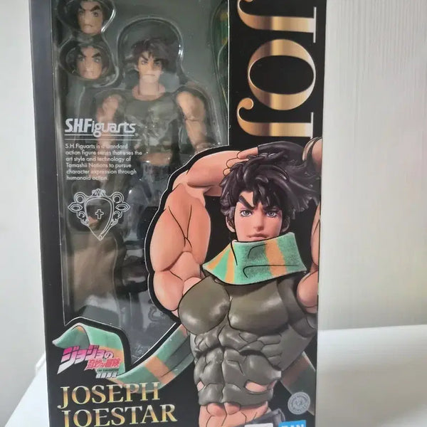[BUNJANG] Bandai Namco JoJo's Bizarre Adventure SHFiguarts Joseph Joestar Action Figure / 반다이남코 죠죠의 기묘한 모험 SHFiguarts 조셉 죠스타 액션 피규어