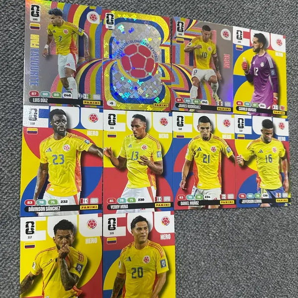 [BUNJANG] Panini World Cup Card Colombia Bundle Set / 파니니 월드컵 카드 콜롬비아