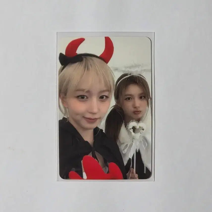 [BUNJANG] NMIXX Seolyoon/Haewon 'Angel/Devil' Photocards with 1 Album Version / 엔믹스 / 설윤 해원 / 앺뮤 천사악마 포카 / 블발앨범 1종 포함