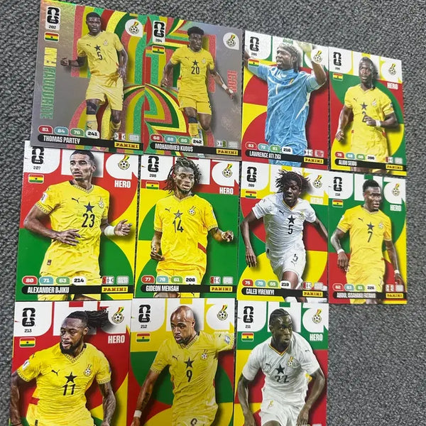 [BUNJANG] Panini World Cup Card Ghana / 파니니 월드컵 카드 가나