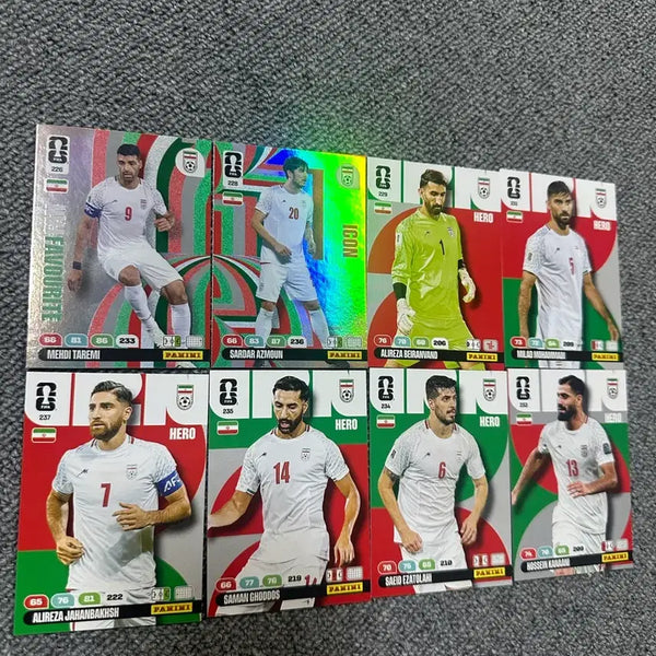 [BUNJANG] Panini World Cup Iran Card Bundle / 파니니 월드컵 카드 이란