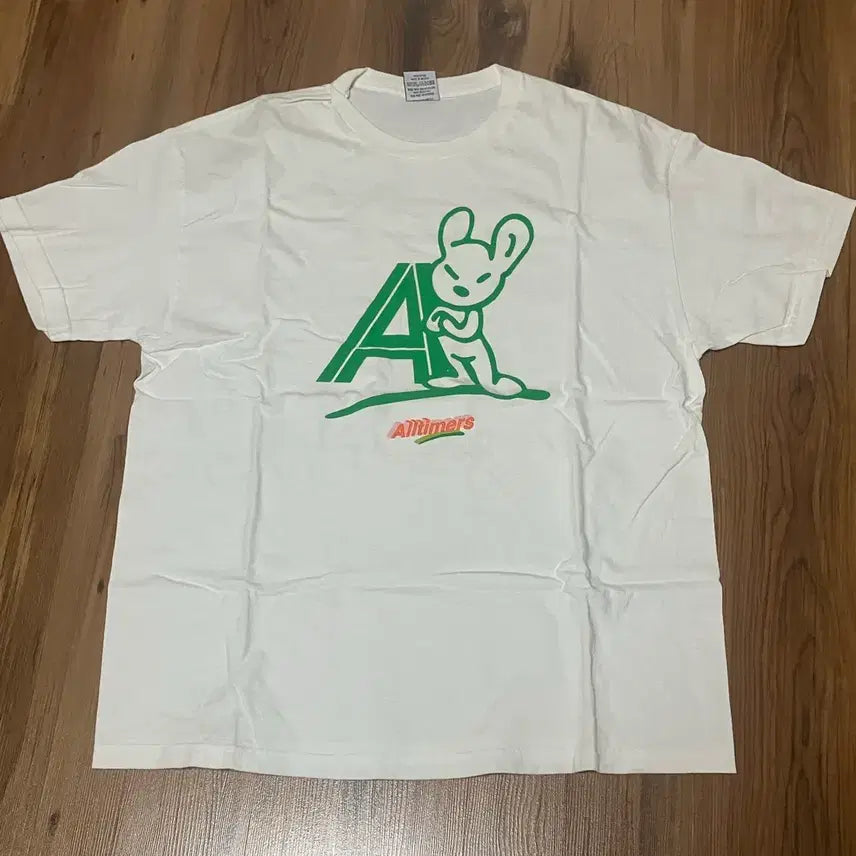 [BUNJANG] Alltimers T-Shirt XL White / 올타이머스 all timers 티셔츠 XL 화이트