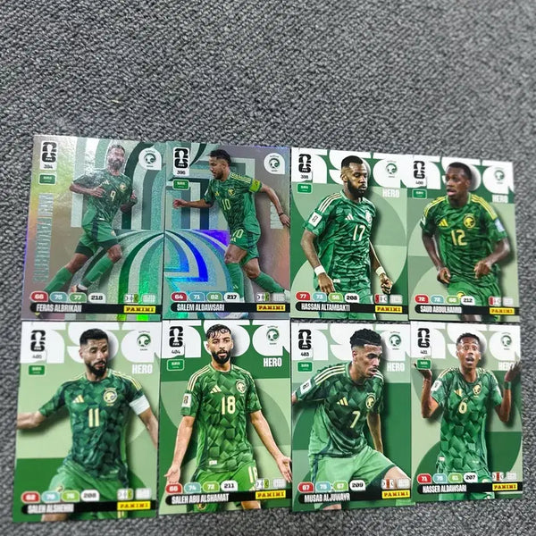 [BUNJANG] Panini World Cup Card Saudi Arabia / 파니니 월드컵 카드 사우디