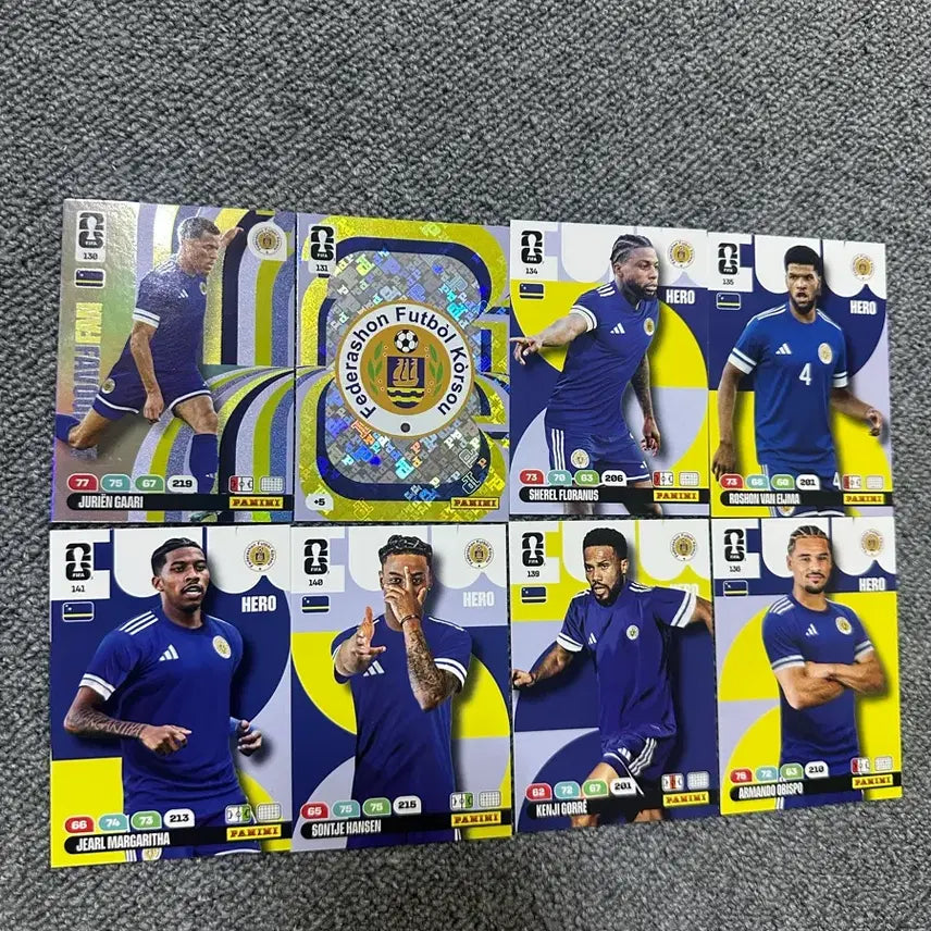 [BUNJANG] Panini World Cup Card Curaçao / 파니니 월드컵 카드 퀴라소