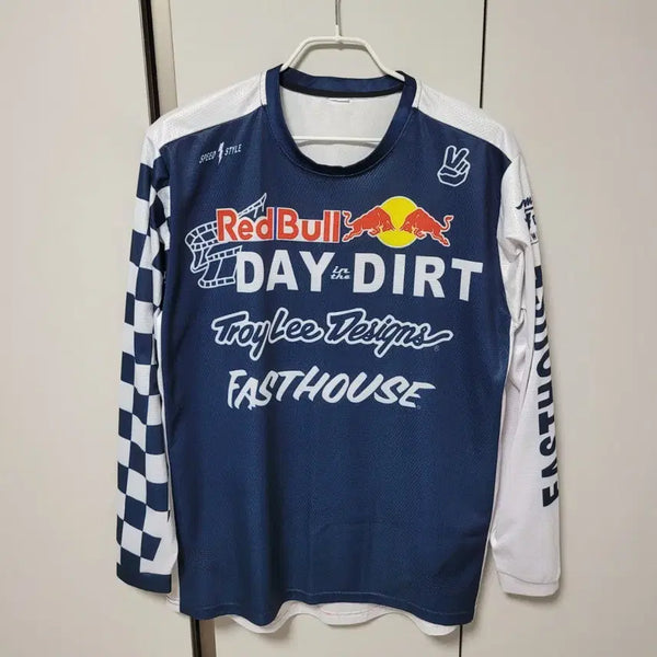 [BUNJANG] Red Bull Troy Lee Designs Long Sleeve Jersey / 레드불 Troy Lee Designs 오토바이 MTB 긴팔 져지