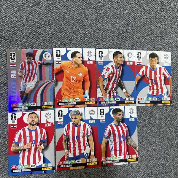 [BUNJANG] Panini World Cup Card Paraguay - Limited Edition / 파니니 월드컵 카즈 파라과이