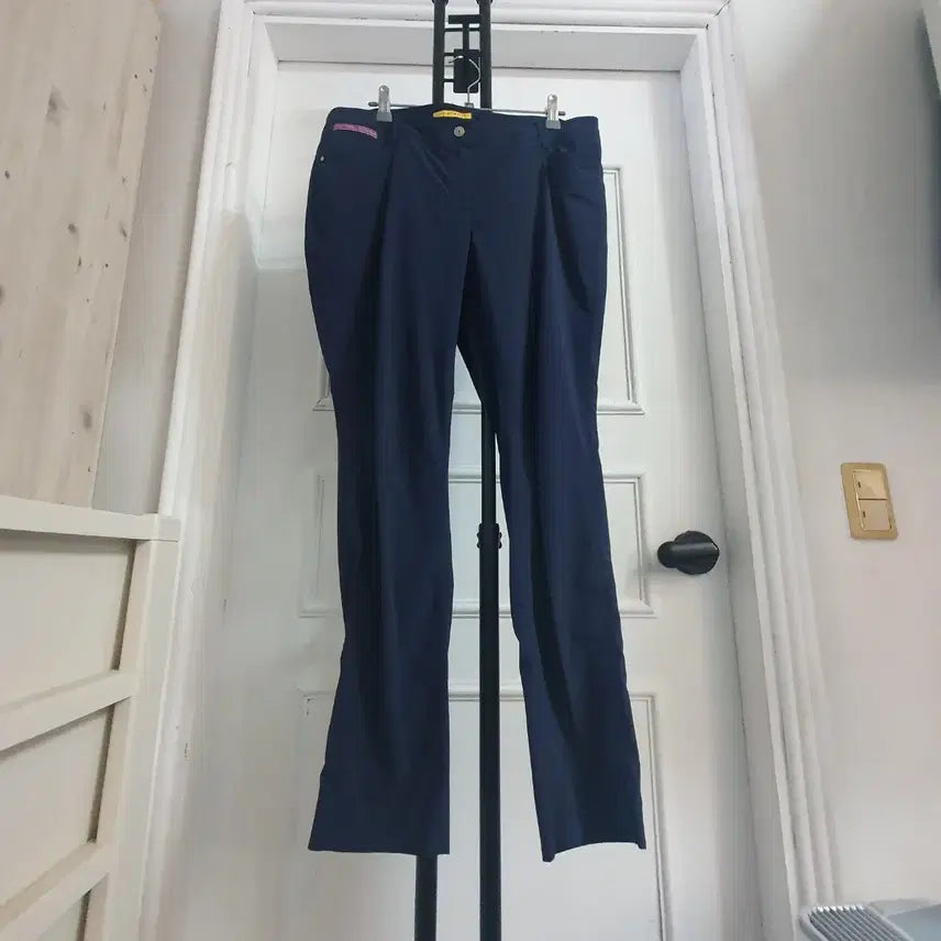 [BUNJANG] Louis Castel Women's Summer Golf Pants Navy 31-inch / 31인치 루이까스텔 여성 여름 골프바지 네이비