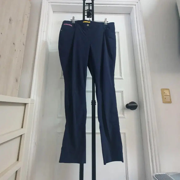 [BUNJANG] Louis Castel Women's Summer Golf Pants Navy 31-inch / 31인치 루이까스텔 여성 여름 골프바지 네이비