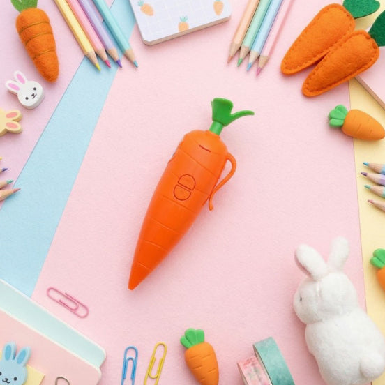 [BUNJANG] Carrot Shape Voice Recorder Pen / 당근 모양 녹음기 당근 녹음펜 필기 볼펜 재생