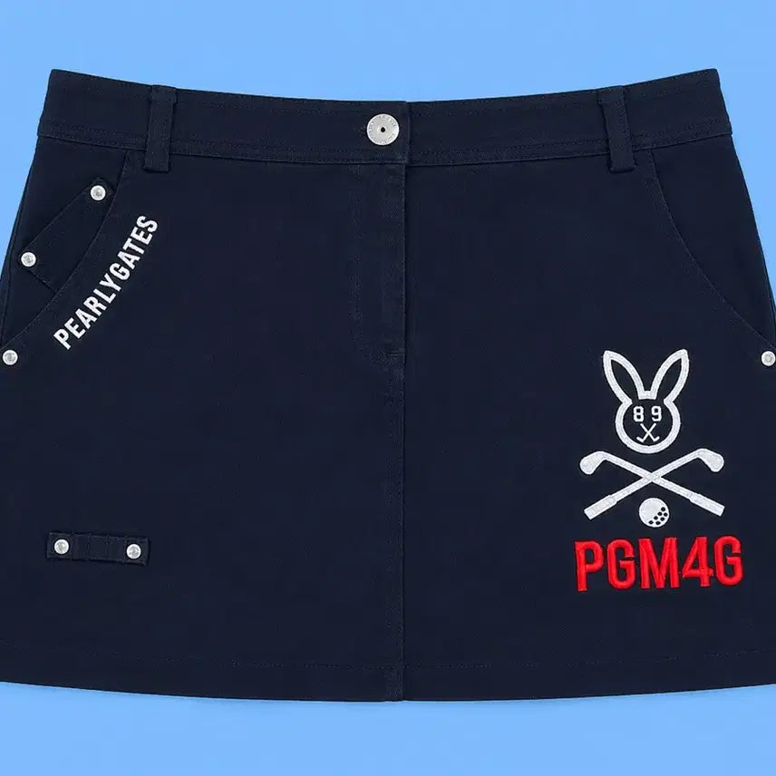 [BUNJANG] PARIS DUPONT Women's Golf Skirt Black 63 / 파리게이츠 여성 골프 스커트 블랙 63 골프복 골프웨어 운동복 치마 바지