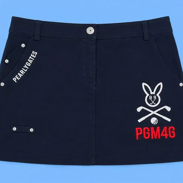 [BUNJANG] PARIS DUPONT Women's Golf Skirt Black 63 / 파리게이츠 여성 골프 스커트 블랙 63 골프복 골프웨어 운동복 치마 바지