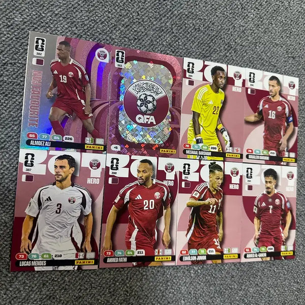 [BUNJANG] Panini World Cup Qatar Cards Bundle Set / 파니니 월드컵 카드 카타르