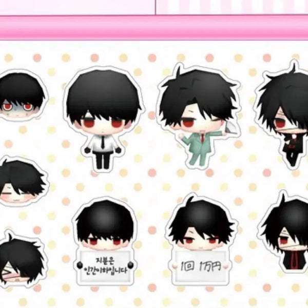 [BUNJANG] Daebinminjo Sseomi Doll Seal Sticker Set / 오오에 대빈민조 씰스티커 세미돌님 디페