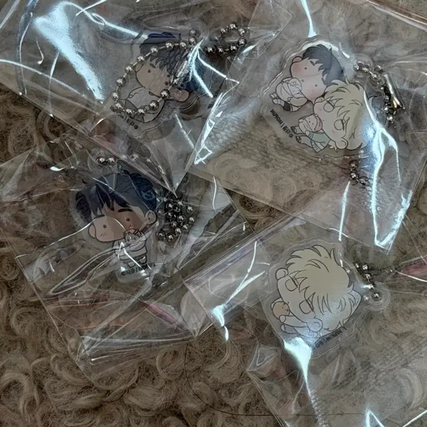 [BUNJANG] Mopeon The Way to Embrace a New God Acrylic Keyring Set (4 Types) / 모펀 신품법 신을 품는 방법 아크릴 키링 4종 일괄