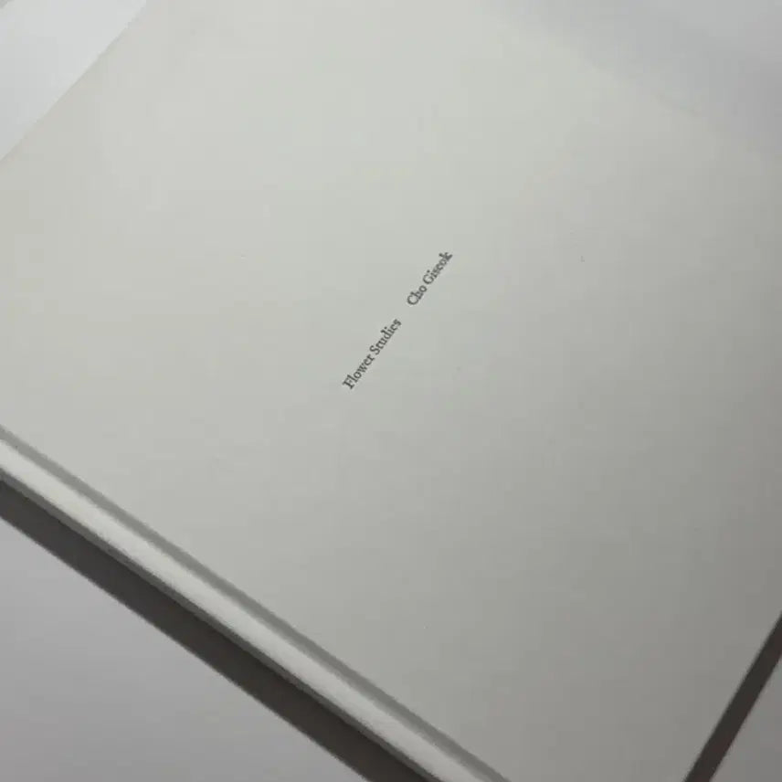 [BUNJANG] CGS Flower Study Book & Candle Set / cgs 조기석 책 + 캔들