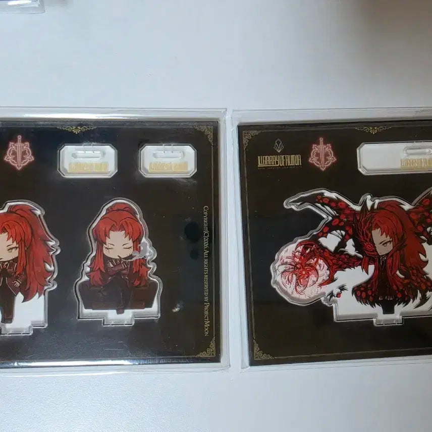 [BUNJANG] Library of Ruina Designated Librarian Gebura 2 Types Acrylic Stand / 라오루 지정사서 아크릴 게부라 2종