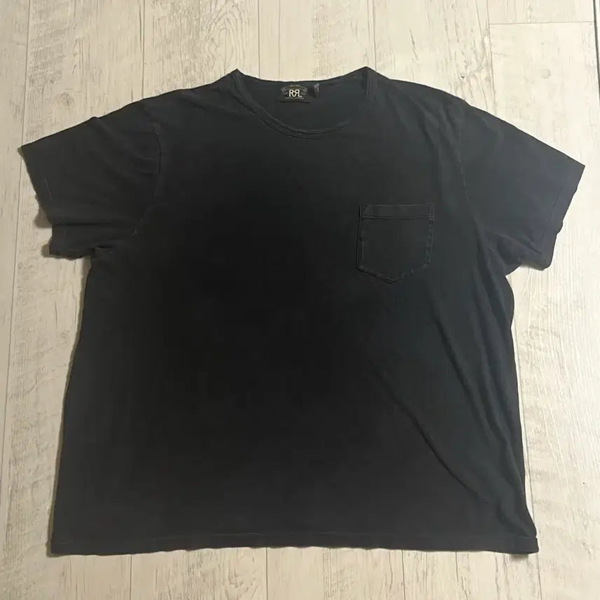 [BUNJANG] RRL Indigo Jersey Pocket Tee Black XXL / RRL 인디고 져지 포켓 티 블랙 XXL