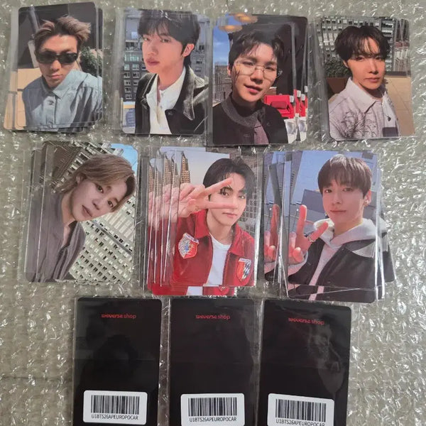 [BUNJANG] BTS Arirang Concert EUROPE Lucky Draw Photocard / (7장) bts 방탄 아리랑 EUROPE 유럽 앨범 pick up 럭드