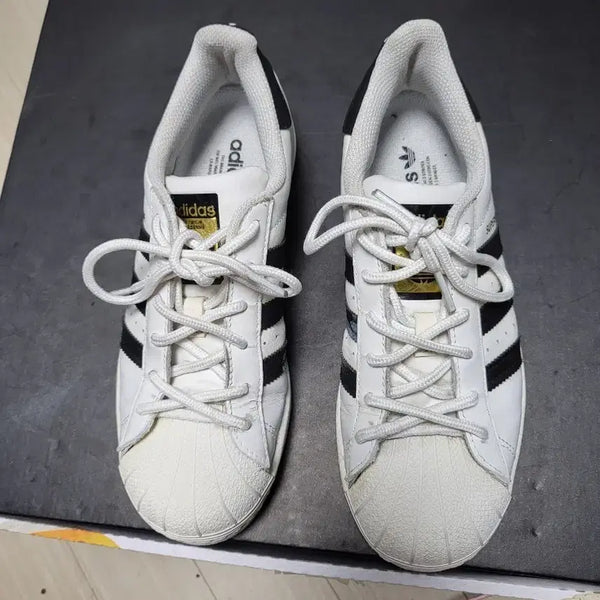 [BUNJANG] Adidas Superstar Sneakers - White, 225mm / 아디다스 슈퍼스타 운동화 225mm 상태매우좋음
