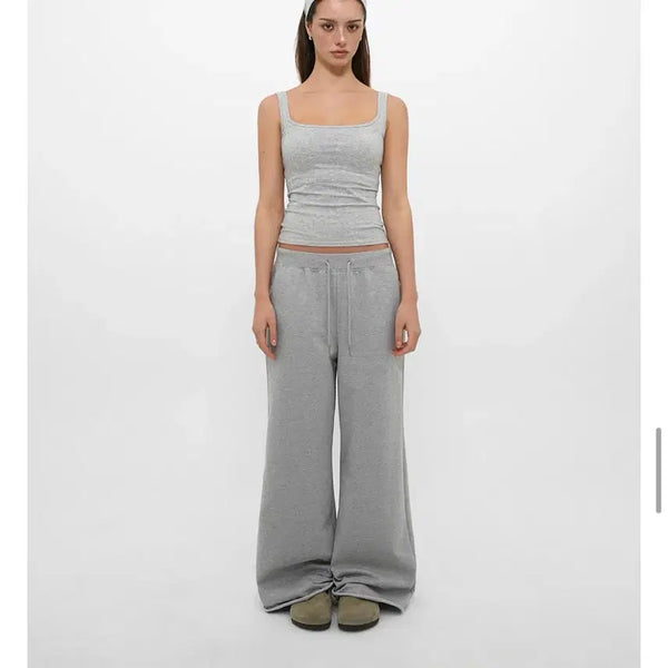 [BUNJANG] Blackup Custom Cut Wide Pants (Black) / 새상품) 블랙업 자체제작 컷팅 와이드 팬츠 (블랙)