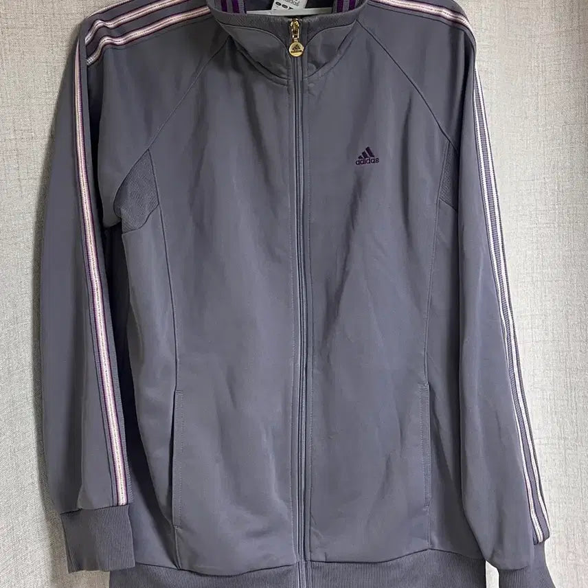 [BUNJANG] Adidas Rare Grey-Purple Jersey / 아디다스 희귀 그레이 청보라 져지