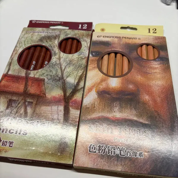 [BUNJANG] EN GROSS PENART Pastel Pencils (Set of 2) / EN GROSS PENART 파스텔 연필 2종