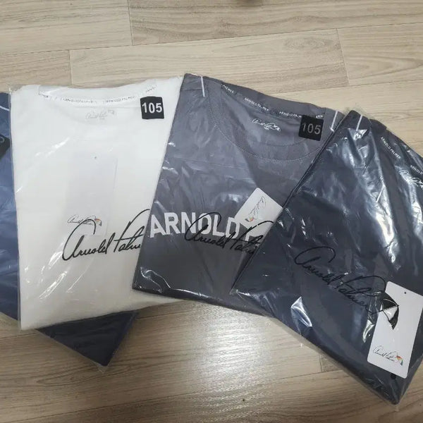 [BUNJANG] Arnold Palmer Short Sleeve T-Shirt (4-Pack) / 아놀드파머 반팔 티셔츠 105 4종