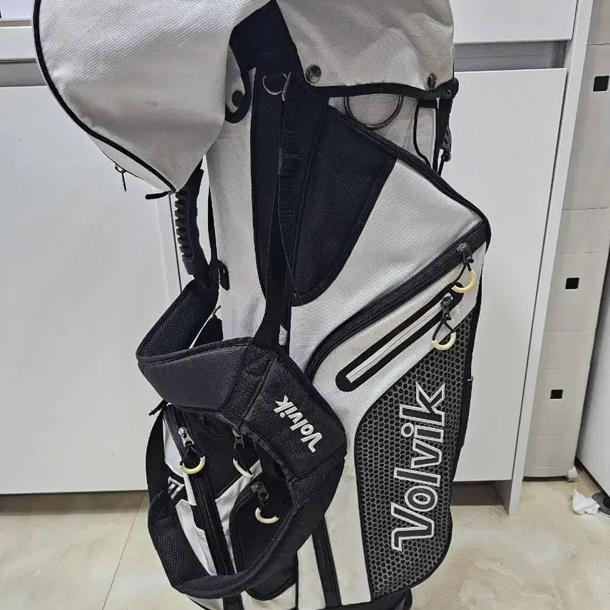 [BUNJANG] Volvik Golf Bag White / 볼빅 골프백 화이트