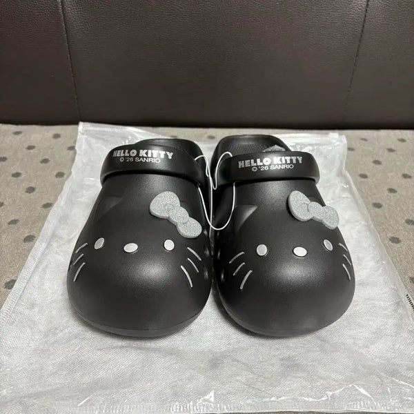 [BUNJANG] Kitty Black Sandals Shoes / *새상품)키티블랙 샌들 신발