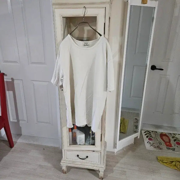 [BUNJANG] Acne Studios Oversized T-Shirt Ivory / 아크네 스튜디오 오버사이즈 반팔티 아이보리