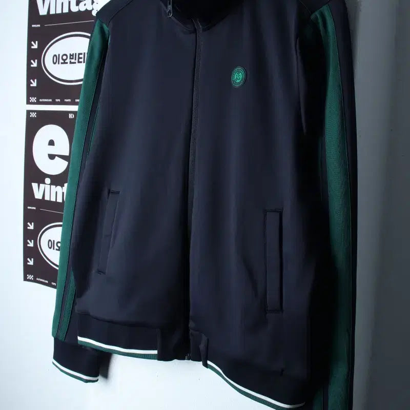 [BUNJANG] Lanvin x Roland Garros Zip-Up Windbreaker Track Jacket / W(L) 롤랑가로스 집업 바람막이 점퍼자켓 트랙탑 져지-H35470