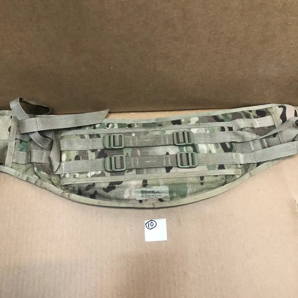 [BUNJANG] US Army MOLLE II Large Ruck Backpack Molded Waist Belt (OCP MultiCam) / 10. [오리지널] 미군 불하품 MOLLE II 대형 럭색 배낭 성형 허리 벨트 (멀티캠)