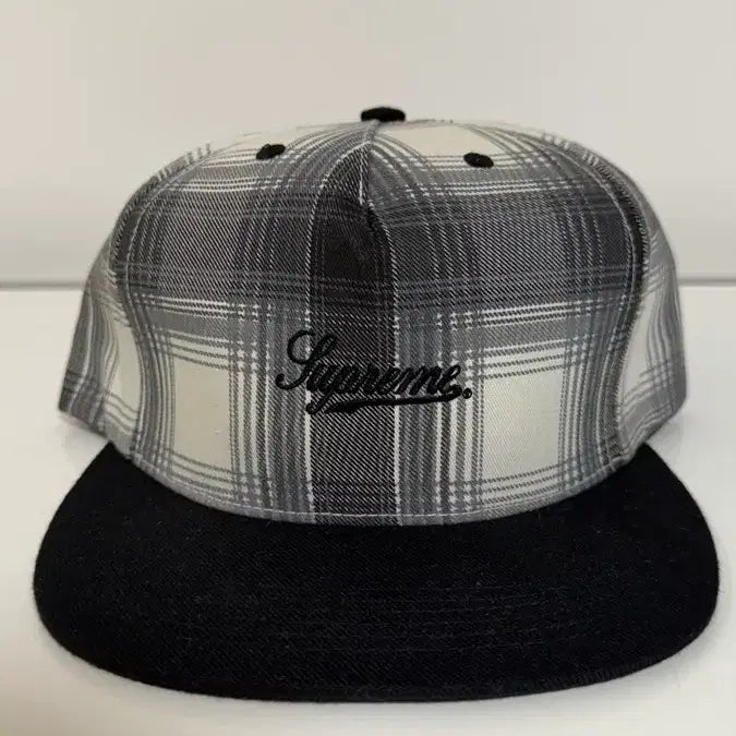 [BUNJANG] Supreme Printed Ombre Plaid 5-Panel Cap / 슈프림 프린티드 옴브레 플래드 5패널 캡 새상품