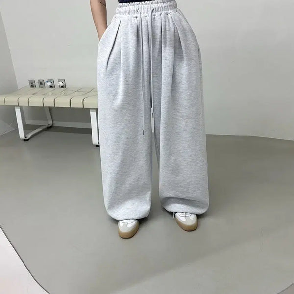[BUNJANG] Double Pants Wide Fit Cotton Pants / 벼룩 놉 더블팬츠 백멜