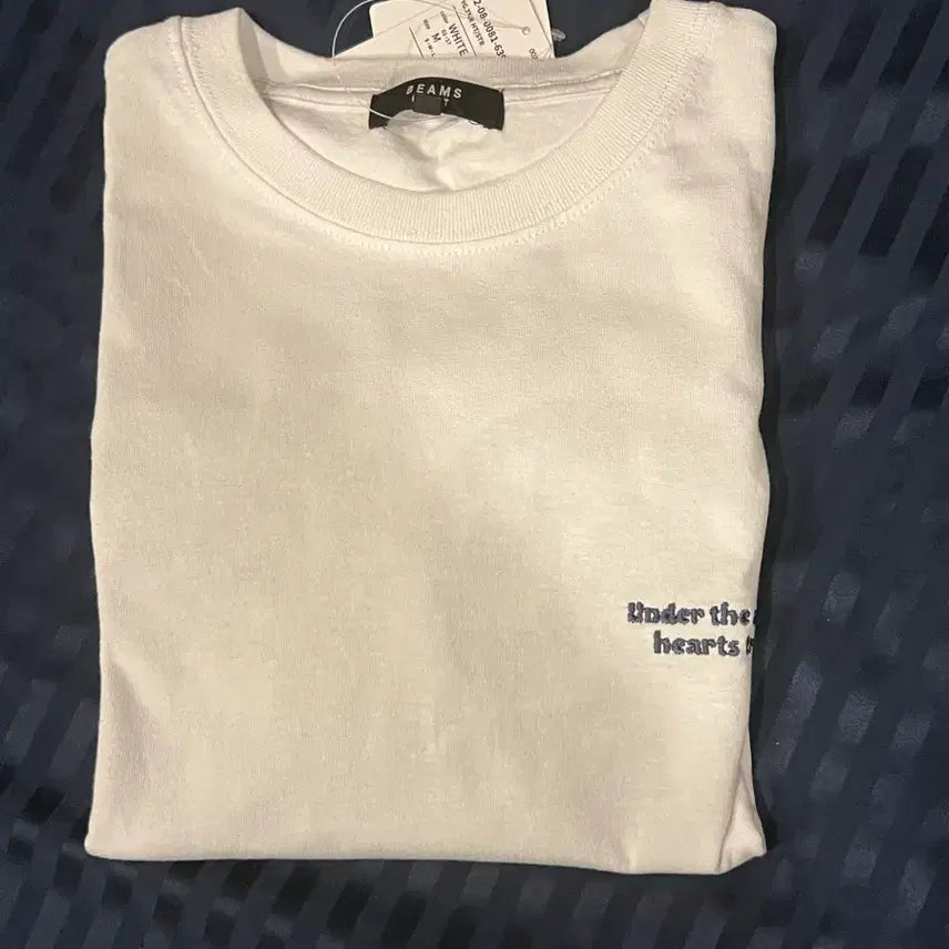 [BUNJANG] BEAMS Heart Logo Short Sleeve T-Shirt / 새상품_빔즈하트로고 반팔티